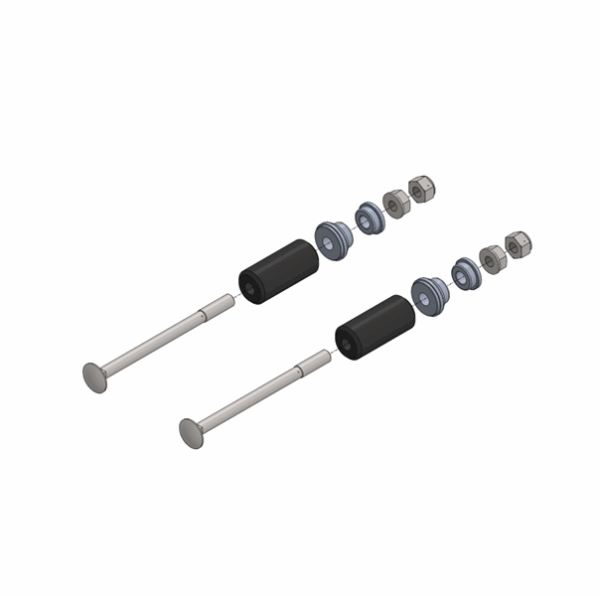 Achterbumperbout 32mm compleet (SET)
